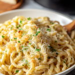 One Pan Butter Parmesan Pasta