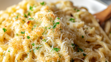 One Pan Butter Parmesan Pasta