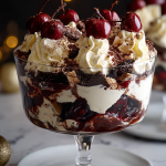 Black Forest Trifle for Christmas