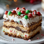 Christmas Cookie Lasagna