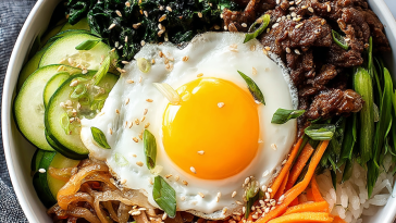Easy Korean Bibimbap