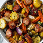 Sheet Pan Sausage & Veggies