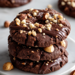 Chocolate Hazelnut Crunch Cookies