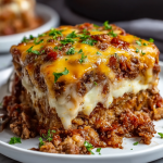 Cheesy Meatloaf Casserole