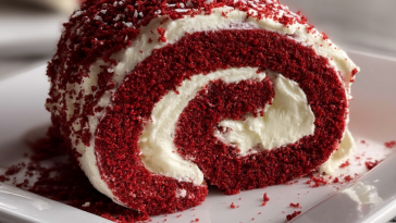 Red Velvet Cake Roll