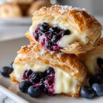Blueberry Cream Cheese Puff Pastry