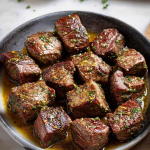 Cowboy Butter Steak Bites