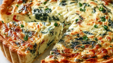 Elegant Ricotta and Spinach Quiche