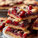 Christmas Cherry Bars