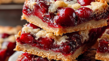 Christmas Cherry Bars