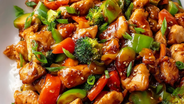 Quick Honey Garlic Chicken Stir Fry