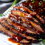 Tender Brisket with Homemade Barbecue Sauce