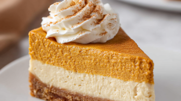 Layered Pumpkin Cheesecake