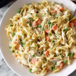 Chicken Pot Pie Noodles