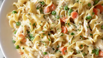 Chicken Pot Pie Noodles