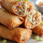 Chicken Coleslaw Egg Rolls