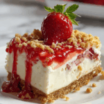 Strawberry Crunch Cheesecake Delight